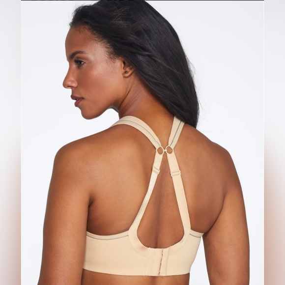 Panache Beige Underwire Sports Bra - UK 34F - Picture 3 of 8